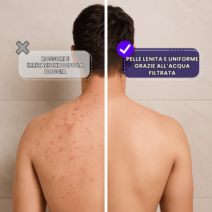 Doccino Filtrante ZER💧TRACCE: Meno Tracce e Più Pulizia nella Tua Doccia