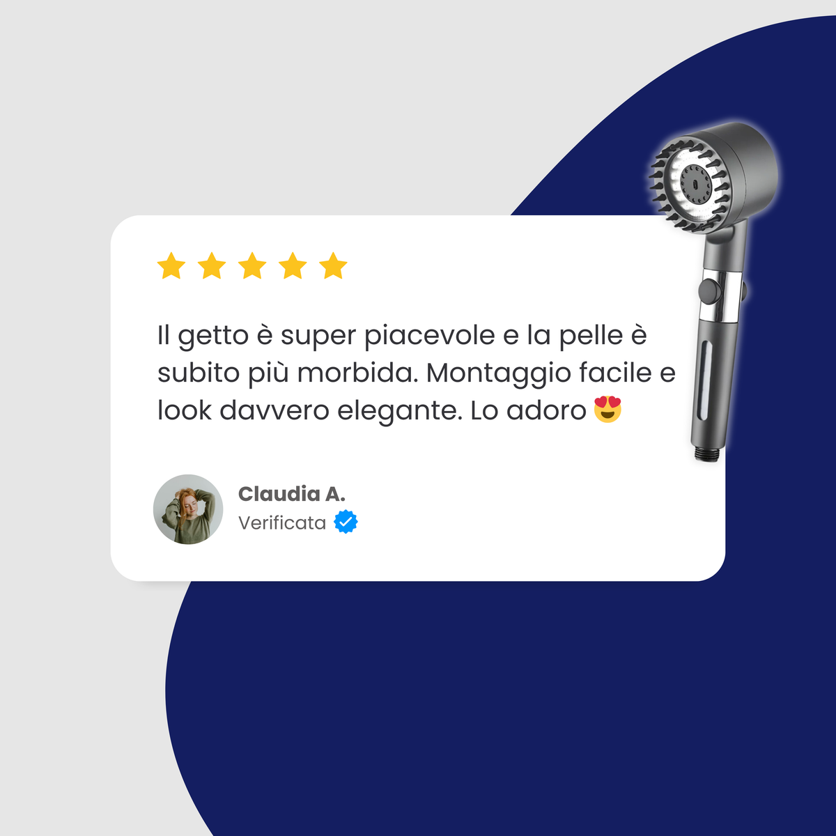 Doccino Filtrante ZER💧TRACCE: Meno Tracce e Più Pulizia nella Tua Doccia - ZEROTRACCE