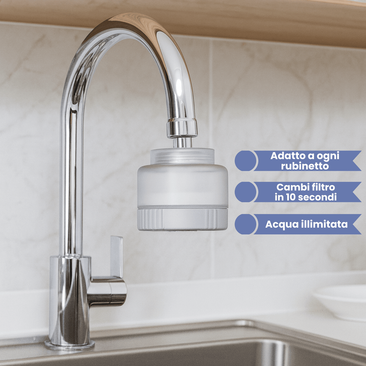Rubinetto Filtrante Acqua: Soluzione Pratica per Acqua Pura e Fresca
